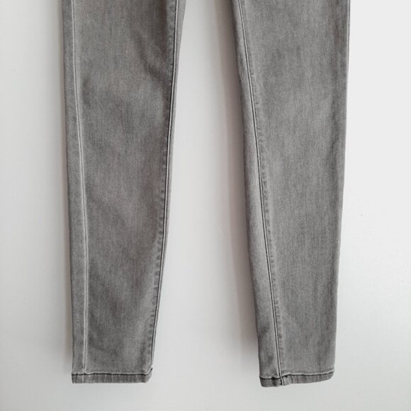 PRANA London Slim Fit Jeans Pants Gray Sz 2 / 26 - Picture 4 of 16